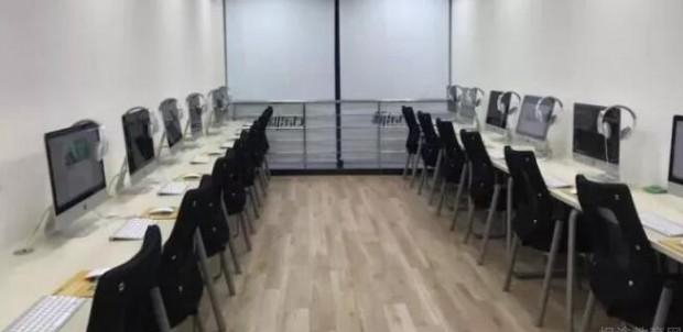 上海新东方学校模拟考环境