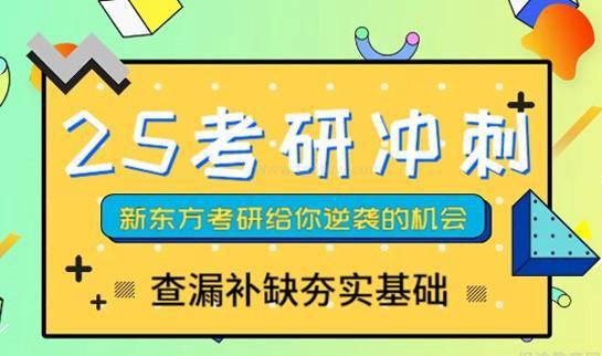 新东方考研冲刺