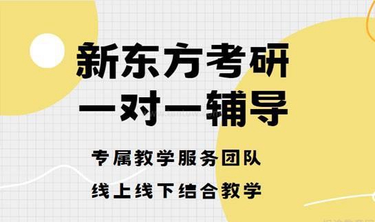 听我的 新东方考研一对一辅导真的不容错过