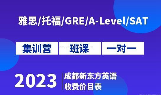 新东方英语价格