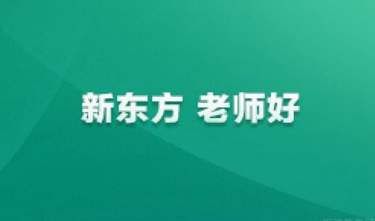 上海新东方学校优势