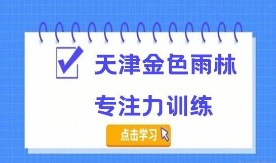 暑假提高孩子专注力 南通金色雨林有方法